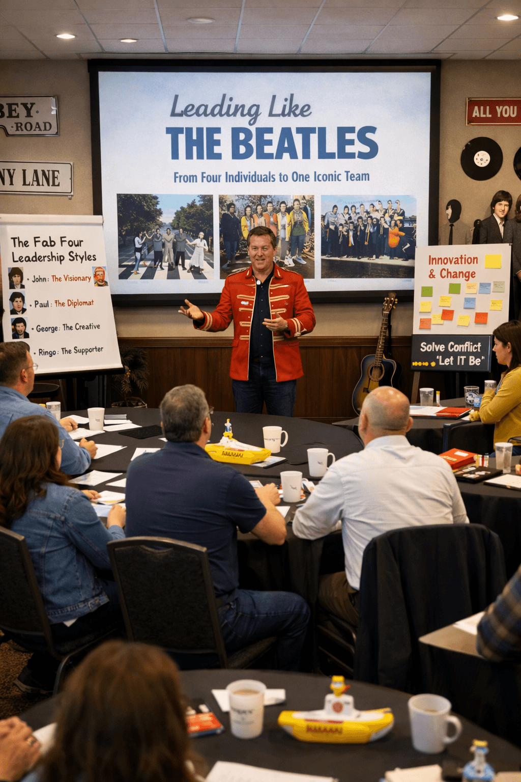 Leadership through The Beatles
